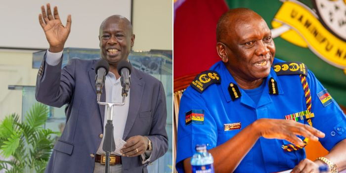 Gachagua Narrates Helping IG Kanja Land Job Only to Withdraw My Security