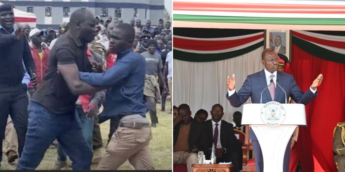 Chaos Erupt After Political Factions Clash at Migori Jamhuri Day Event