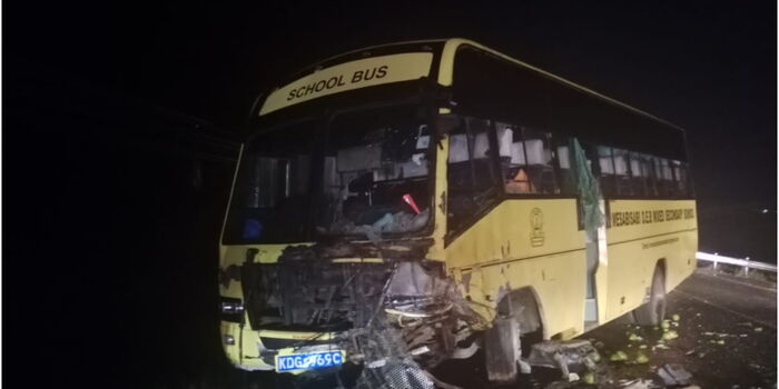 6 Dead, 16 Injured After School Bus Crashes Into Matatu on Narok Bomet Highway