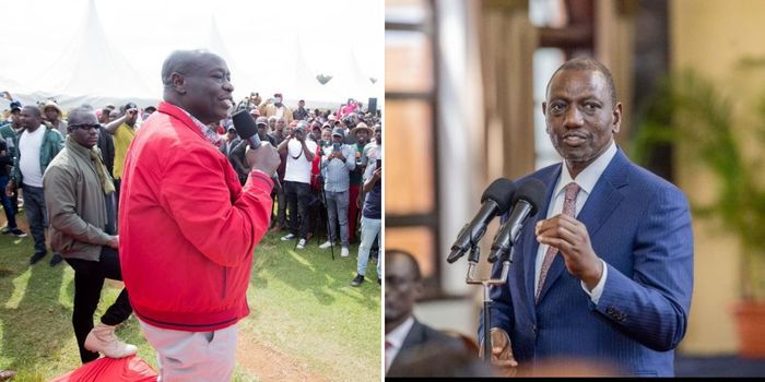 Rigathi Gachagua Sends Direct Message to Ruto After Nyandarua Chaos