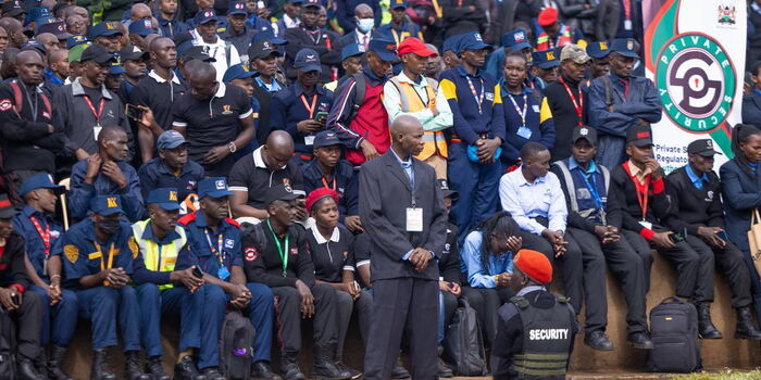 Private Security Guards Demand Implementation of Ksh30,000 Minimum Wage