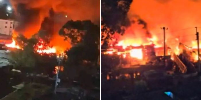 Night Fire Razes Down Market in Ngara, Nairobi