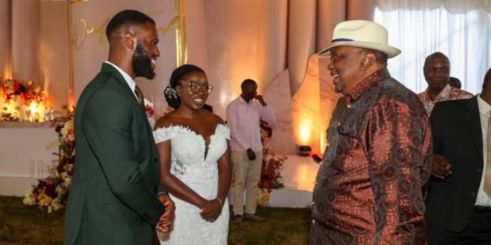 Uhuru's Message to Matiang'i's Daughter During Lavish Wedding in Nairobi 