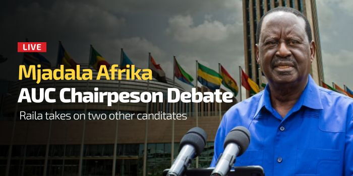 WATCH LIVE: Raila’s Pitch for AUC Chairperson in Election Debate