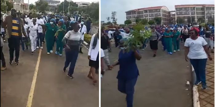 Kenyatta University Hospital Staff Begin Protests With 10 Demands