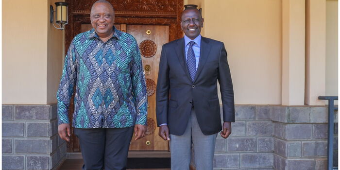 Taxation Among 4 Things Uhuru Pointed Out to Ruto During Monday's Meeting