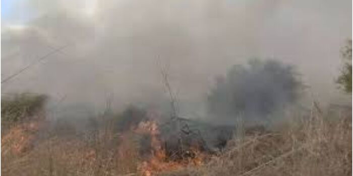 Wildfire Breaks Out in Isiolo, Spreads to 4 Villages