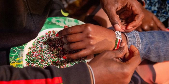 Meet Kenyan Making Killing in UAE Selling Kenyan Bracelets at Ksh2,000 a Piece