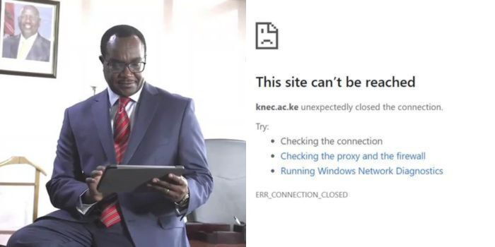 KNEC Portal Crashes as Kenyans Struggle to Access 2024 KCSE Results