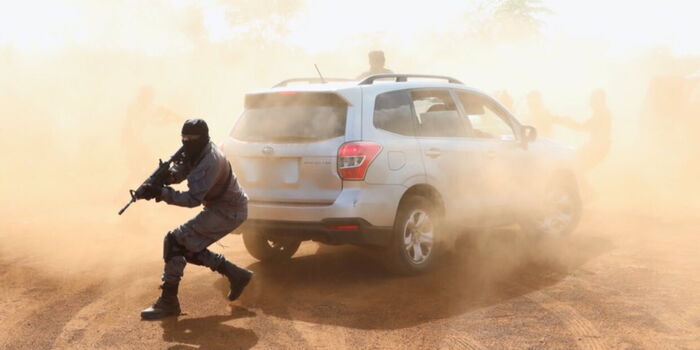 Ex-PS Richard Lesiyampe Reports to DCI After Shots Fired at His Convoy Vehicle