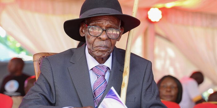 Meet Speaker Wetangula’s 97-Year-Old Father Who Raised 30 Children