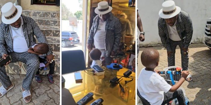 Sonko Adopts 3-Yr-Old Boy Who Watched Father Get Stabbed to Death