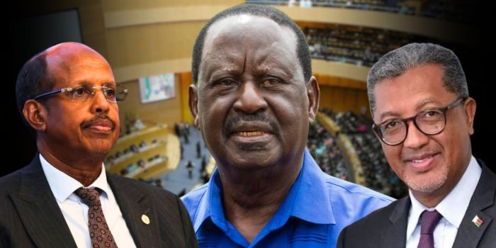 AUC Chairmanship: Raila Odinga to Face Off With Djibouti's Mahmoud Ali Yousouff and Madagascar's Richard Randriamandrato