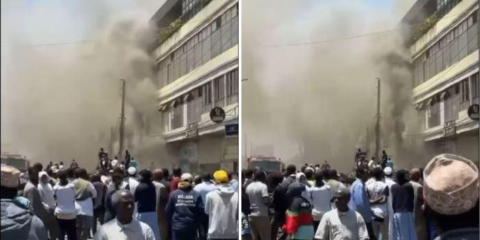 Several Shops Burnt After Fire Incident in Eastleigh, Nairobi