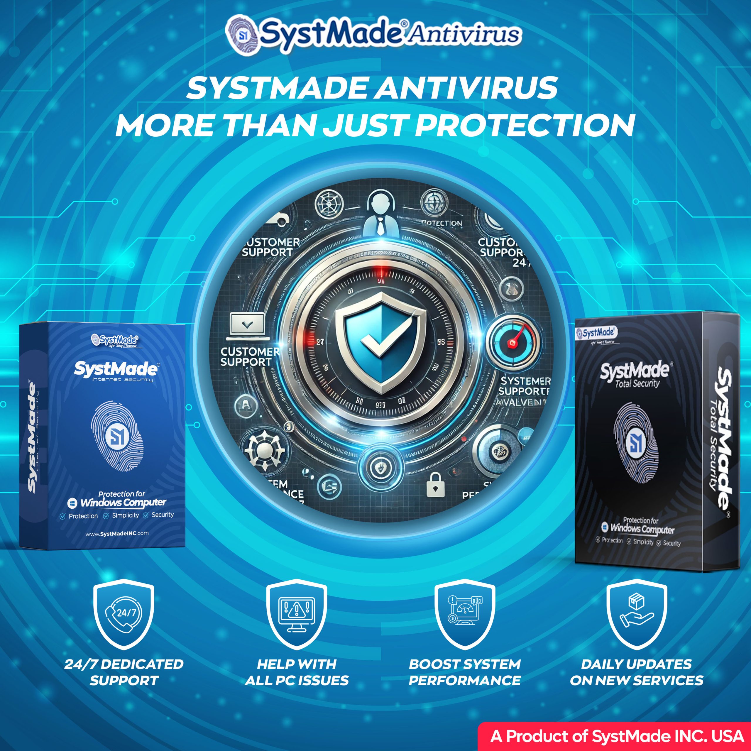 No.1 Systmade Internet Security and Antivirus Worldwide