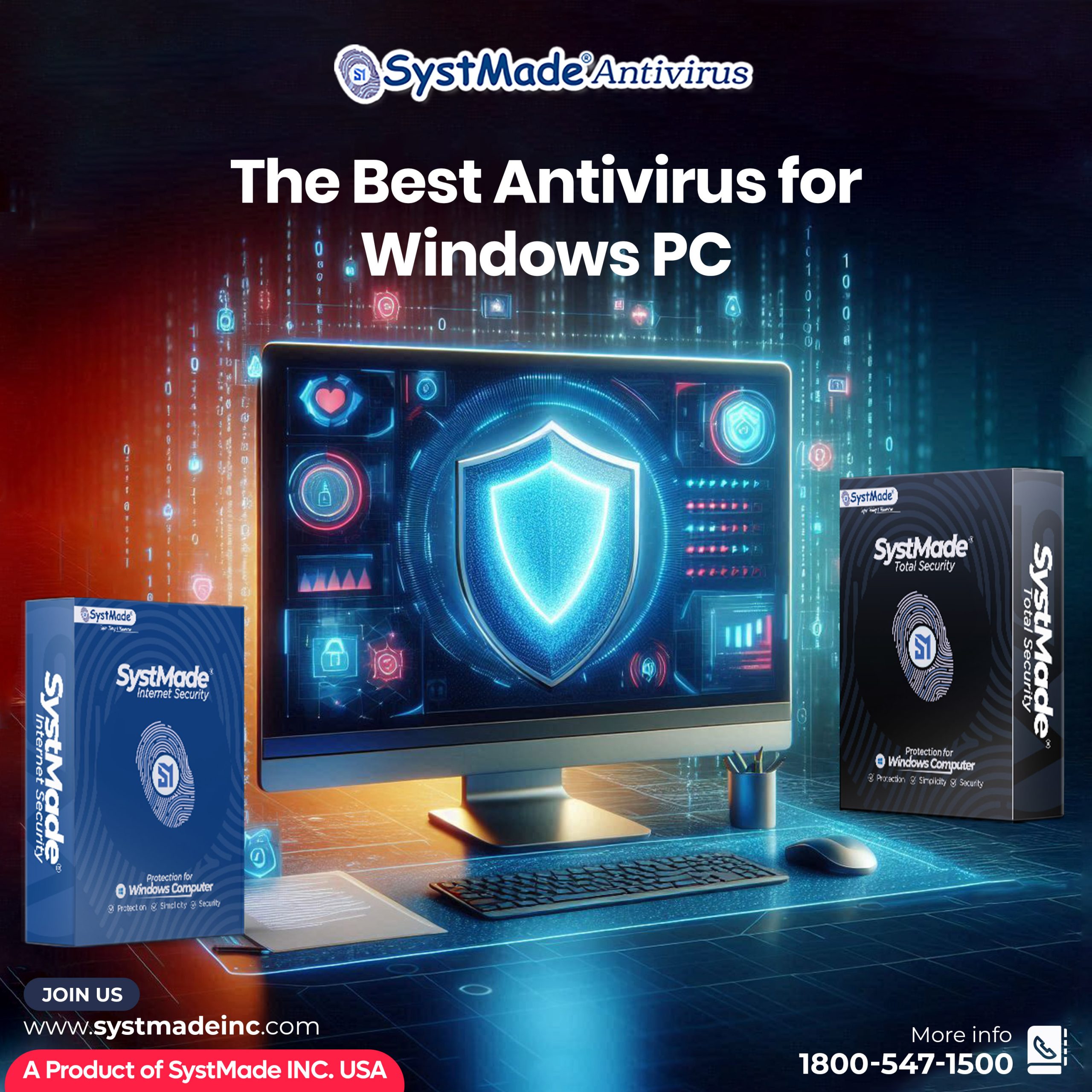 Why SystMade Antivirus is the Best Choice for Windows PC Security in 2025